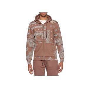Eleven Paris Mens Paisley Hoodie